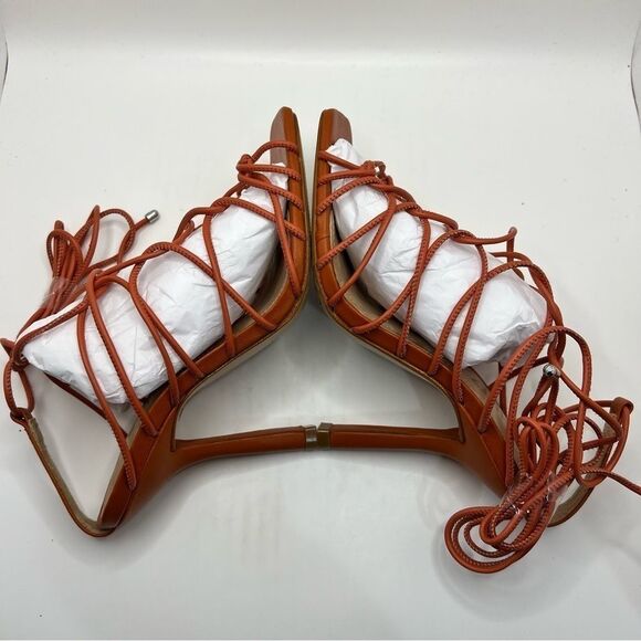 SCHUTZ • Heyde Sandal in New Ochre - Picture 4 of 9